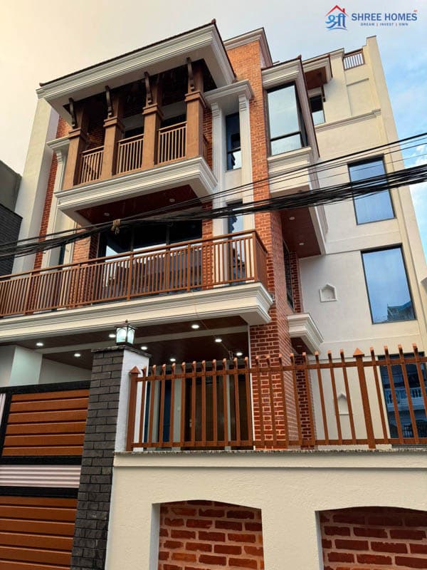 Premium South-Facing 5 BHK Semi-Bungalow for Sale in Dholahiti, Lalitpur